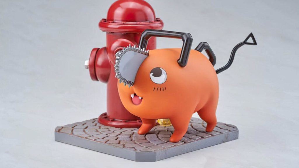 Chainsaw Man: Lanzan figura de Pochita haciendo sus necesidades