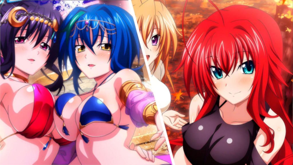 Para quitar el frío: Las chicas de High School DxD ahora se van a las aguas termales