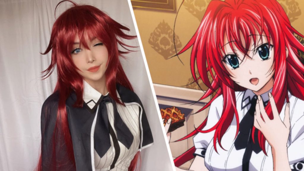 High School DxD: Rias quiere aprovecharse de ti con este cosplay