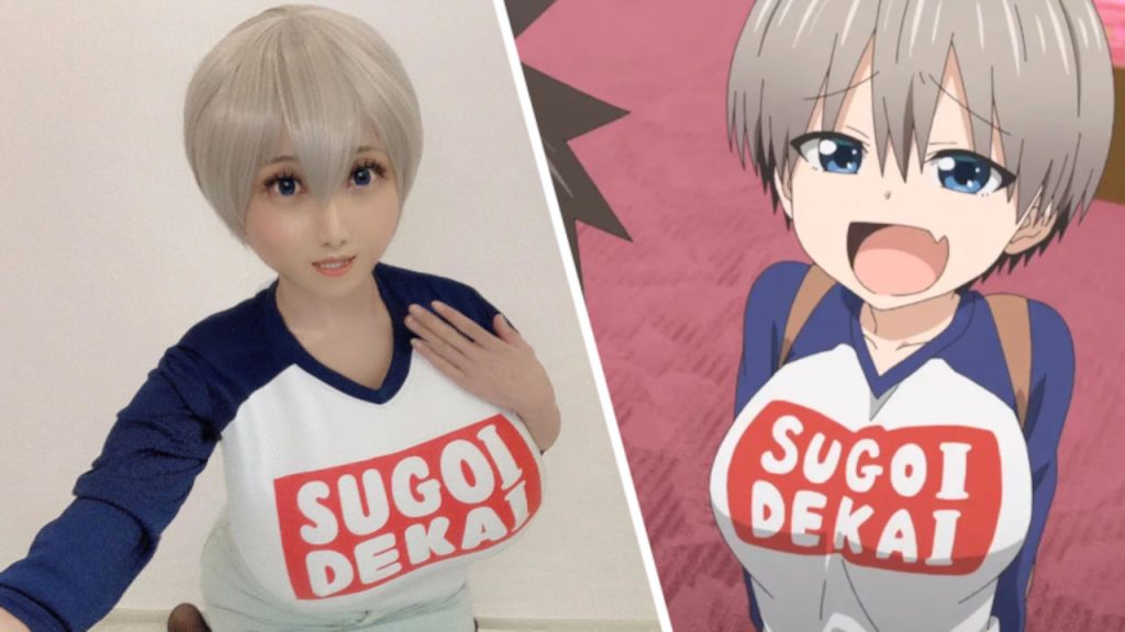 Uzaki chan se vuelve real gracias a Nicky Cosplay