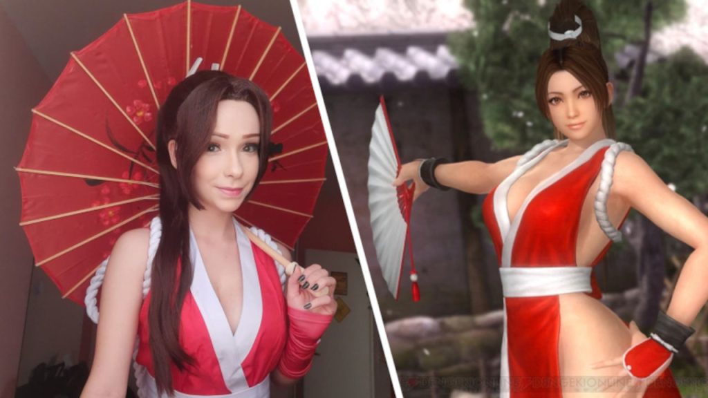 Mai Shiranui de King of Fighters muestra su ternura en este cosplay