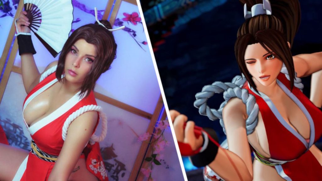 Shermie Cosplay le da vida Mai Shiranui de King of Fighters con este cosplay