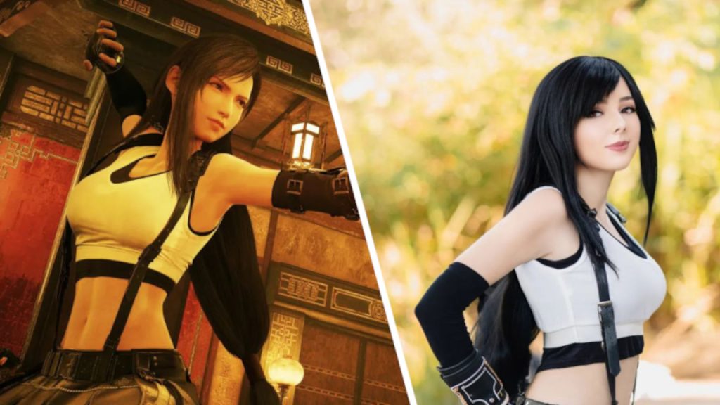 Final Fantasy VII: Tifa Lockhart también descansa en este atractivo cosplay