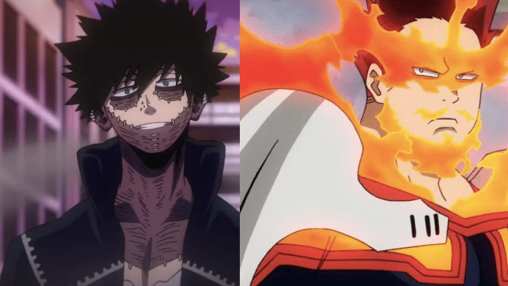 Dabi y Endeavour se enfrentarán en la última temporada de My Hero Academia.