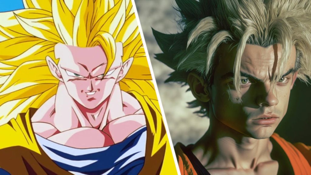 Inteligencia Artificial muestra cómo debería verse un buen live action de Dragon Ball