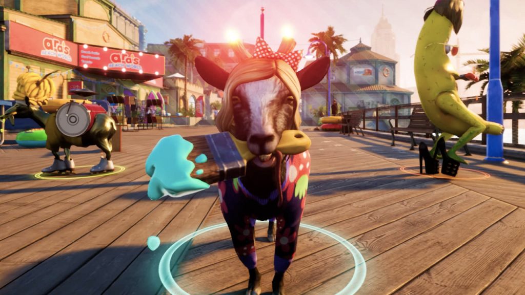 Goat Simulator 3 es un videojuego que filtró escenas de GTA 6