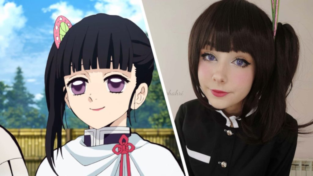 Kanao de Kimetsu no Yaiba muestra lo linda que se ve el uniforme negro de cazador de demonios