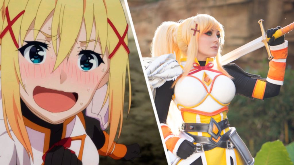Jessica Nigri hace su versión de Darkness de KonoSuba y nos dejó con la boca abierta