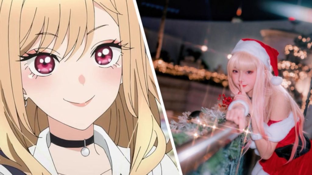 Marin Kitagawa no abandona el espíritu navideño con este cosplay de Santa Claus