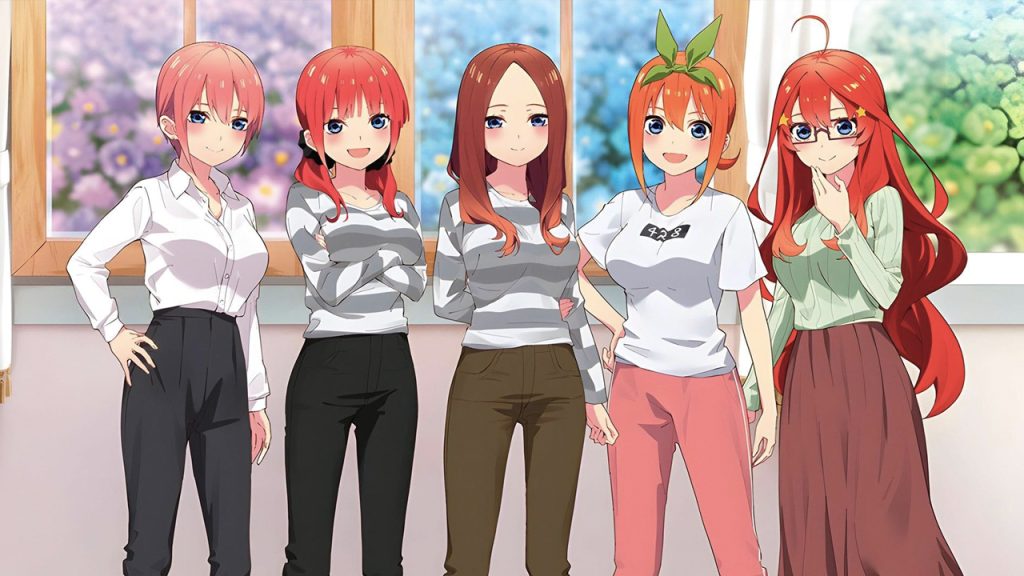 The Quintessentiel Quintuplets Movie llegará el 23 de febrero de 2023 a los cines de México y con ello se terminará de animar la historia.