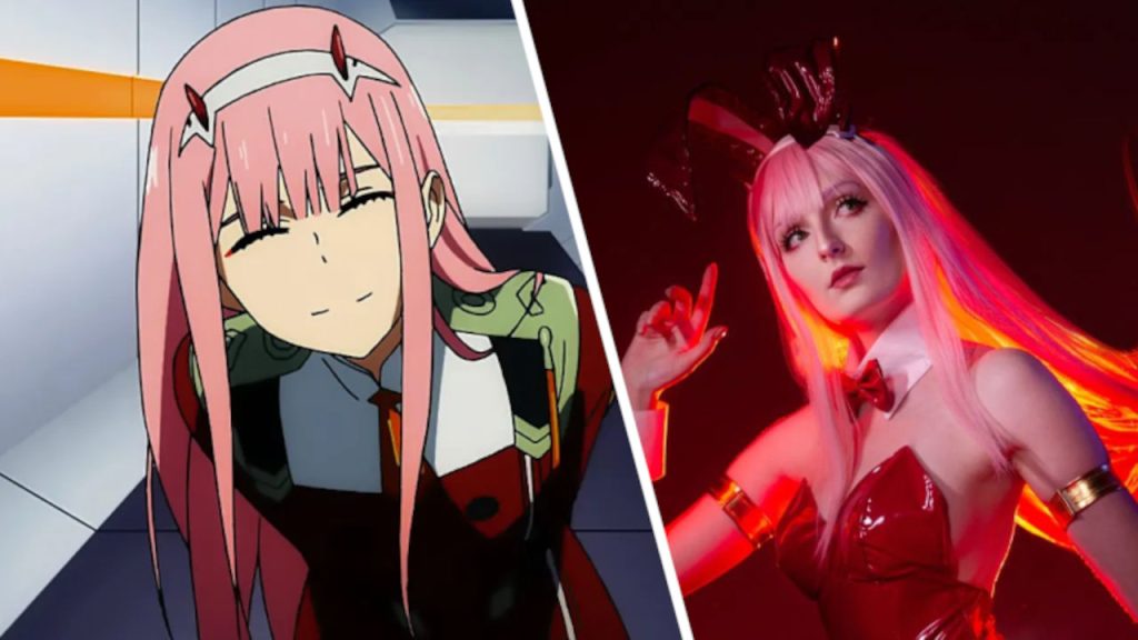 Zero-Two de Darling in the Franxx muestra su elegancia en este cosplay de conejita