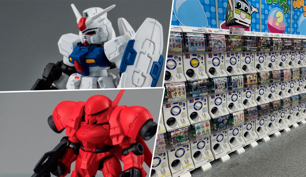 Bandai Namco anuncia la llegada de los Gashapon a México