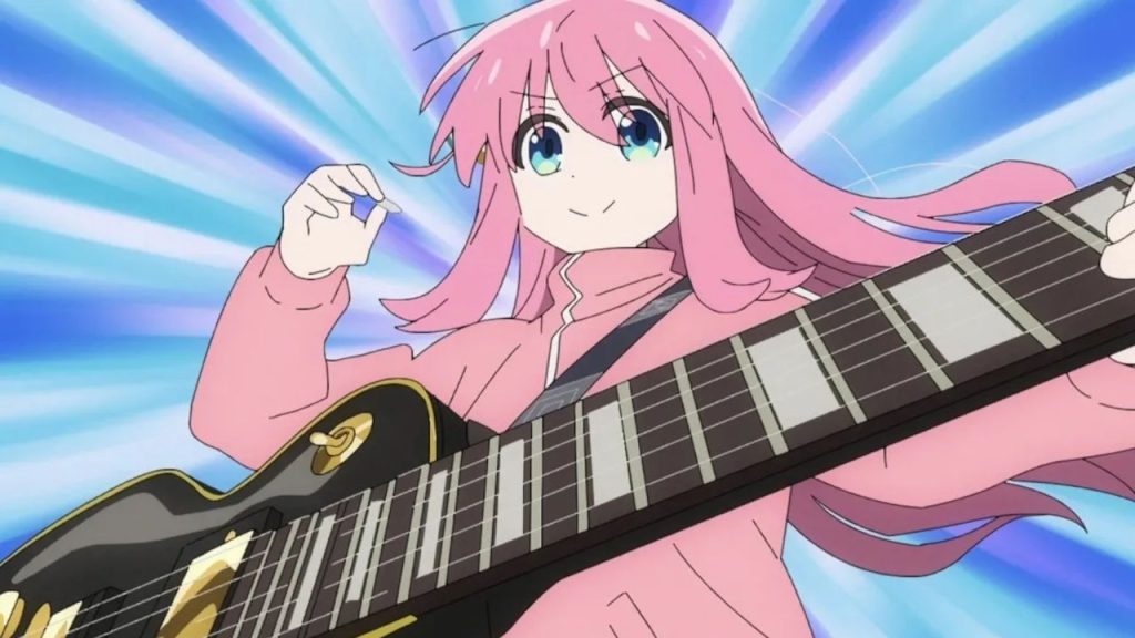 Bocchi the Rock! celebró el año nuevo con esta ilustración de conejita