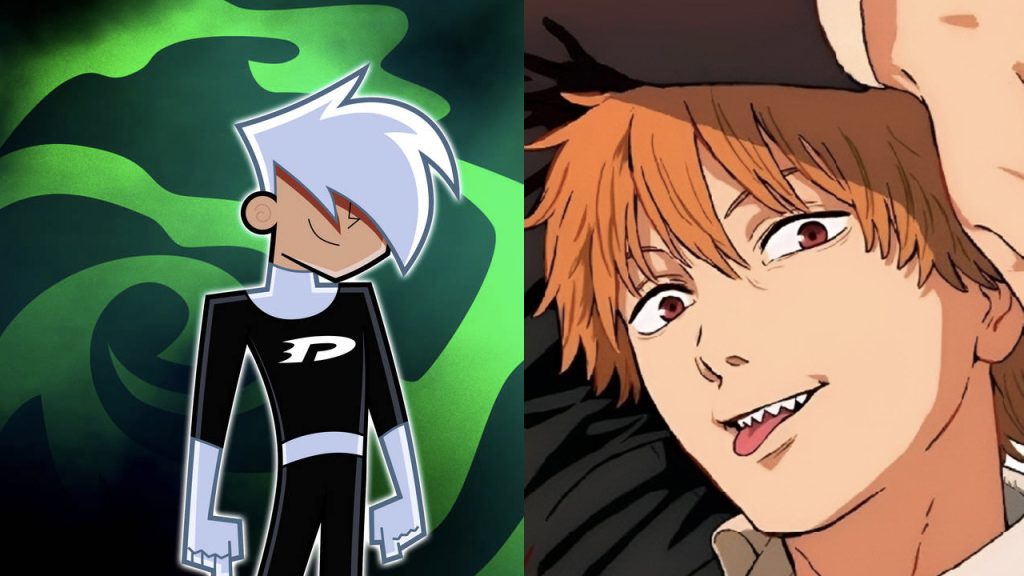 Así se vería Denji si perteneciera al universo de Nickelodeon.