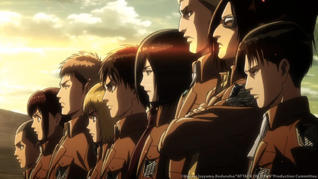Attack on Titan será conocido el anime divino.