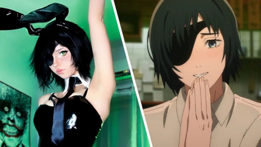 Himeno de Chainsaw Man se disfraza como una sugerente conejita que enamorará a Denji
