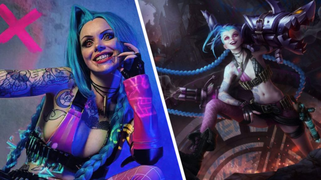 Jinx muestra toda su locura en este cosplay que debería ser una skin en League of Legends
