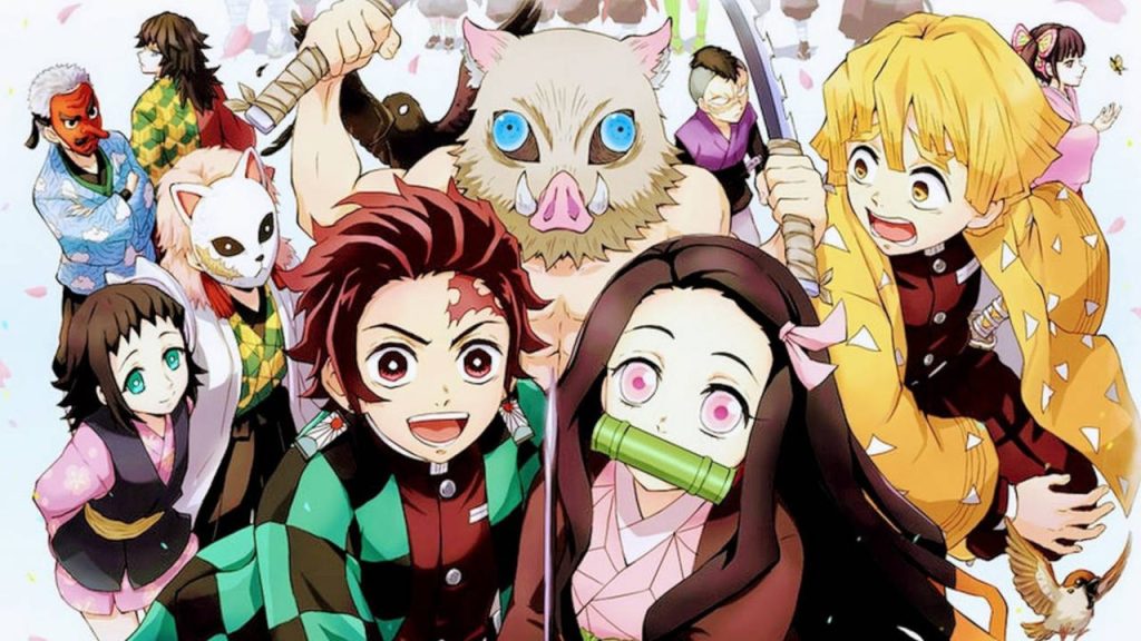 Kimetsu no Yaiba celebró la llegada de 2023 con una linda ilustración