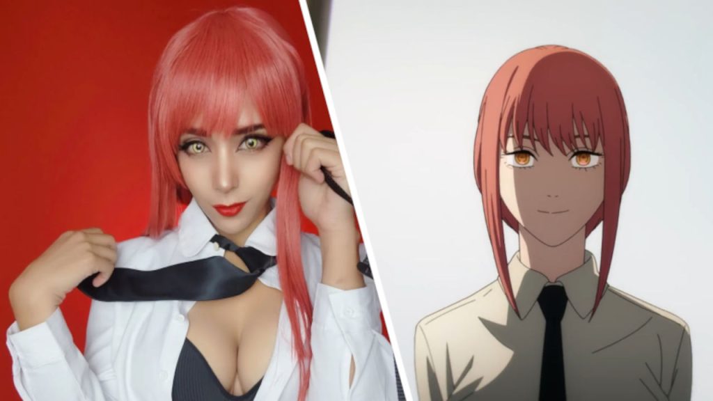 Pinku Cosplay hace una gran versión de Makima de Chainsaw Man