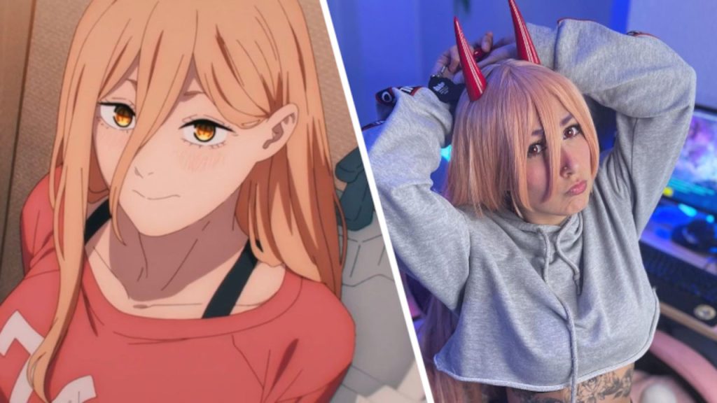 Dalin Cosplay hace su versión de Power de Chainsaw Man gamer y estamos maravillados