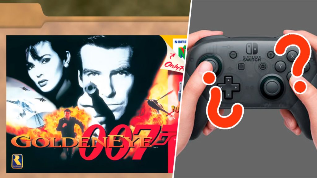 GoldenEye 007 con un pro controller puede ser un problema en el Nintendo Switch