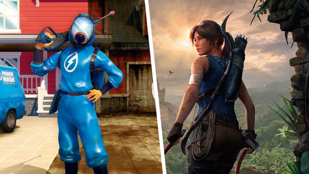 Podrás lavar la mansión Croft en PowerWash Simulator