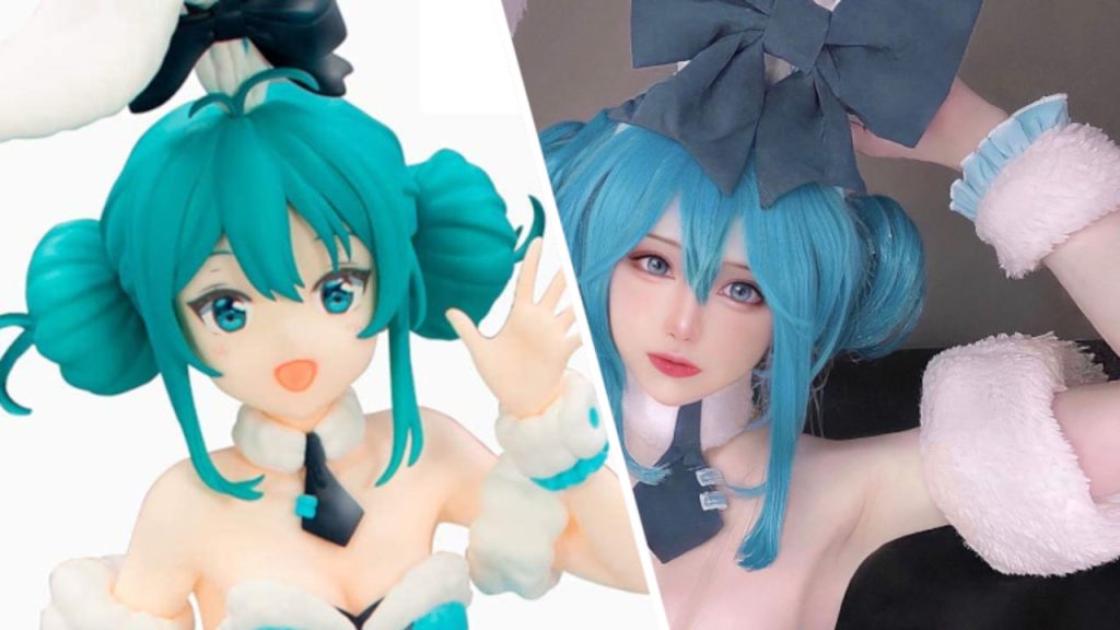 Seracross hace un extraordinario cosplay de Hatsune Miku digno del invierno