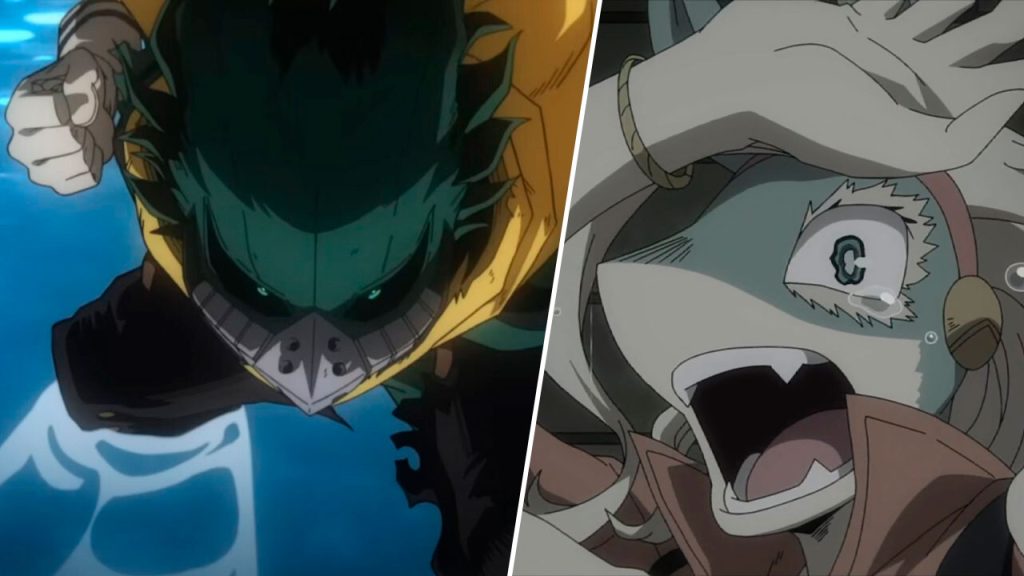 La temporada 6 de My Hero Academia nos muestra a un Deku muy heroico.