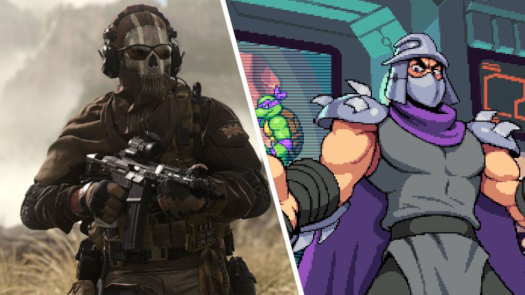 Shredder de las Tortugas Ninja llegará pronto a Call of Duty: Modern Warfare 2