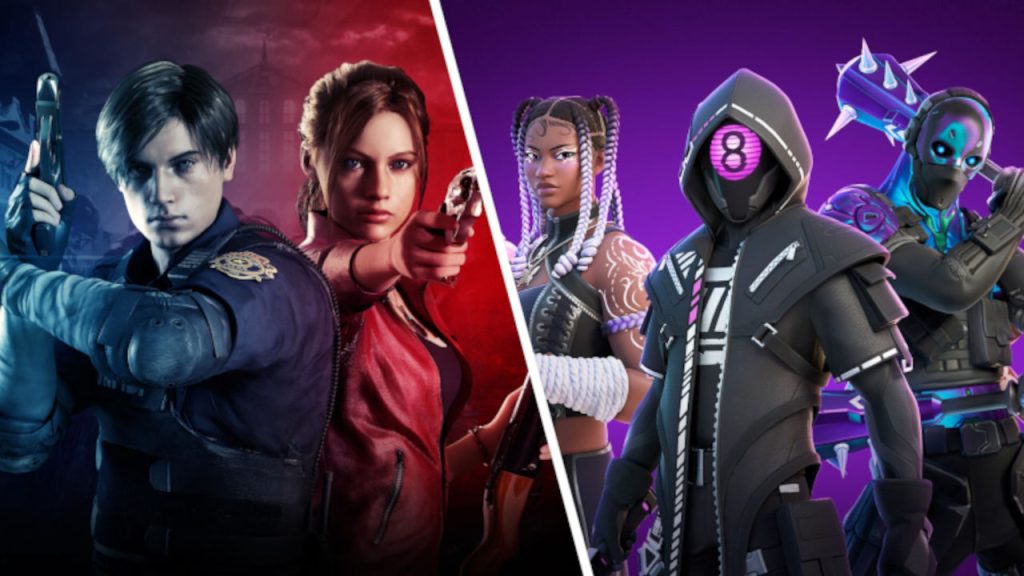 Fortnite tendría a Leon S Kennedy y Claire Redfield en la Temporada 2 del Capítulo 4