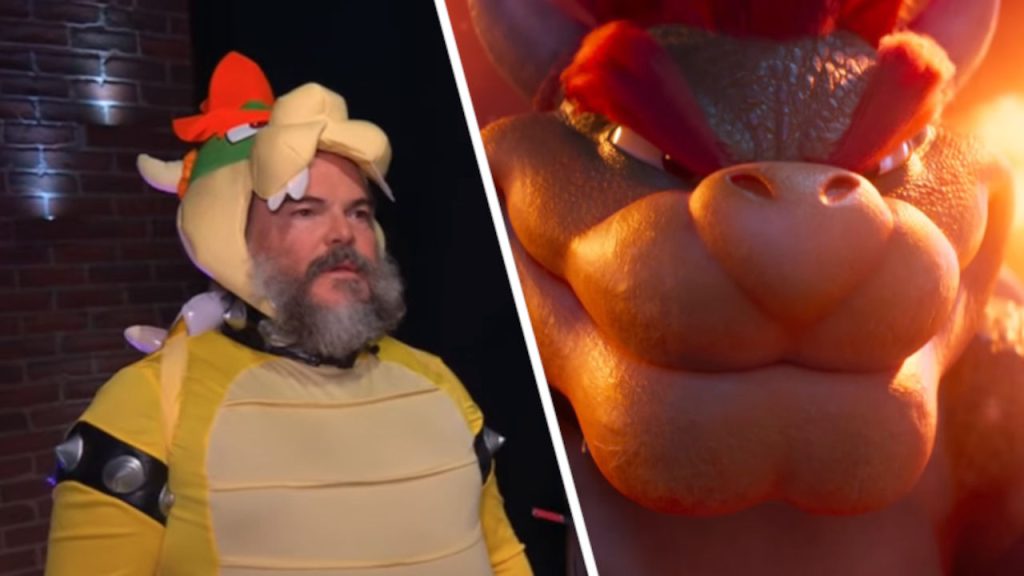 Censuran entrepierna de Jack Black vestido de Bowser en promoción de película de Super Mario