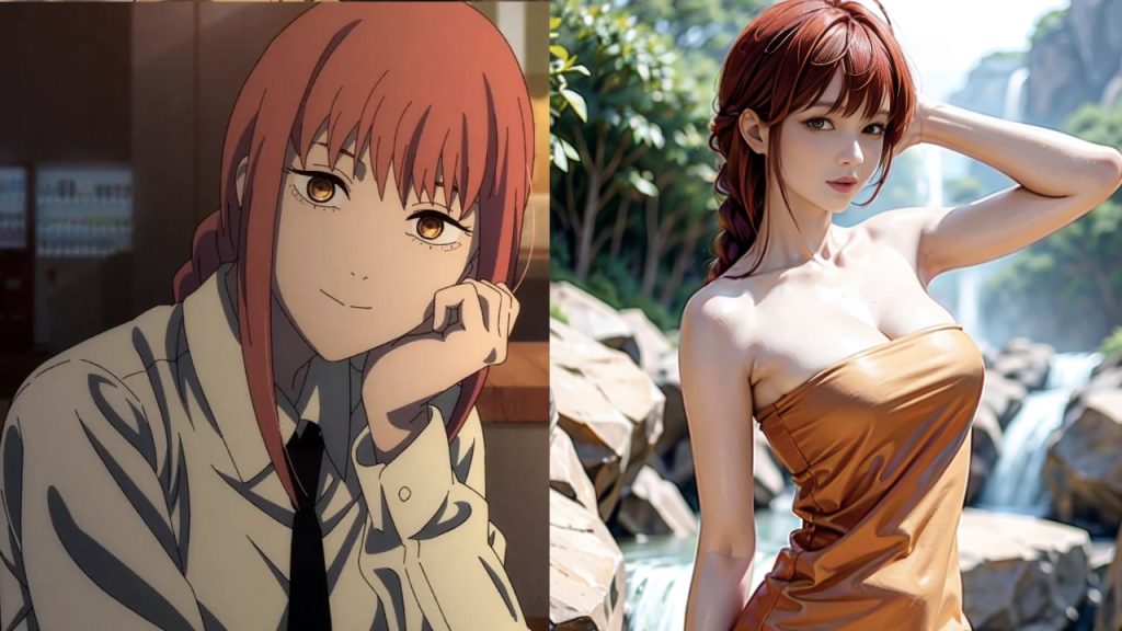 IA nos presenta a una Makima mucho más fresca.