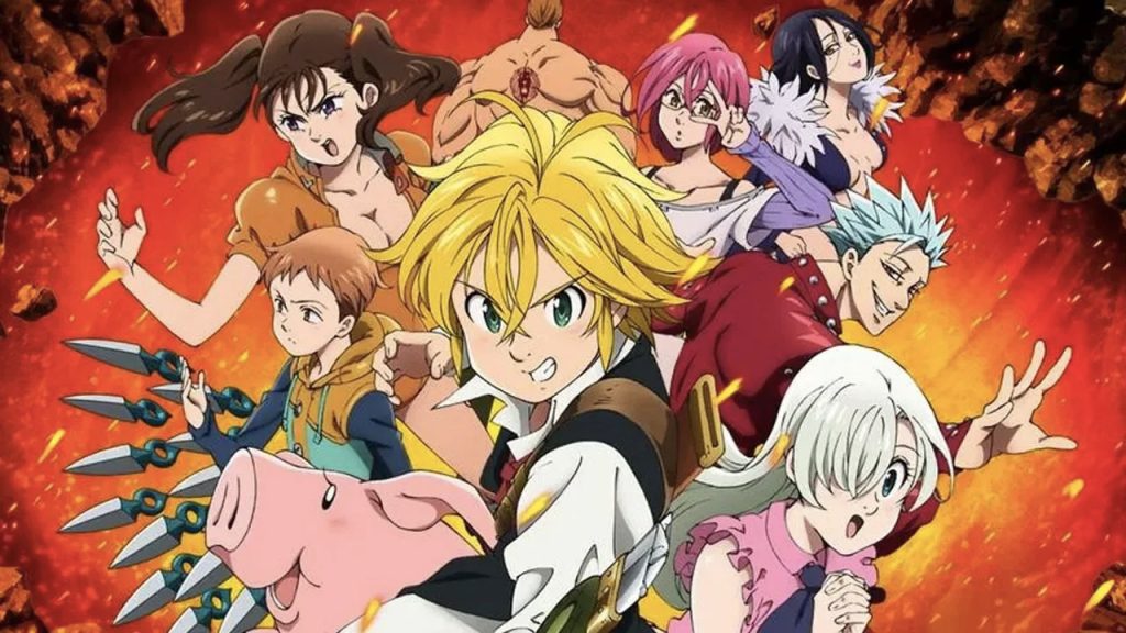 Nanatsu no Taizai narra la historia de los siete pecados capitales que, no obstante, son los héroes de su mundo.