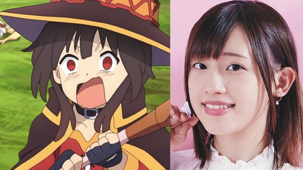 Rie Takahashi, la actriz de voz de Megumin, les pide a sus fans que se bañen antes de asistir a su concierto.