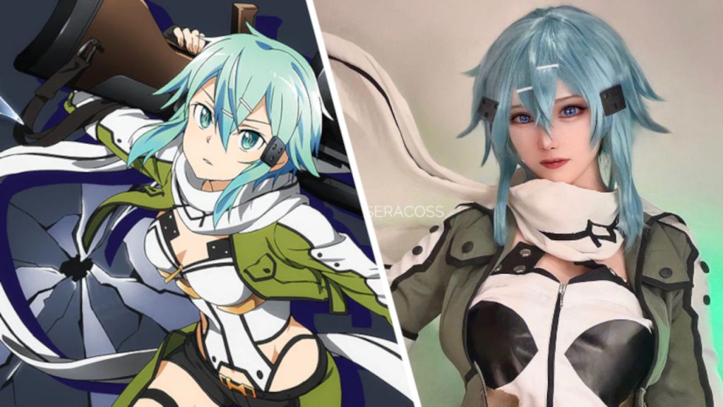 Sinon de Sword Art Online cobra vida en este cosplay hecho por Seracoss