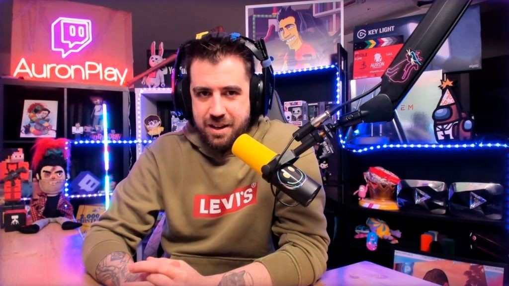 AuronPlay se queja de la organización de los Squid Craft Games