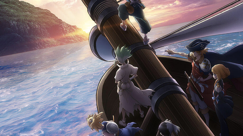 Dr. Stone elenco de voz español latino Crunchyroll.