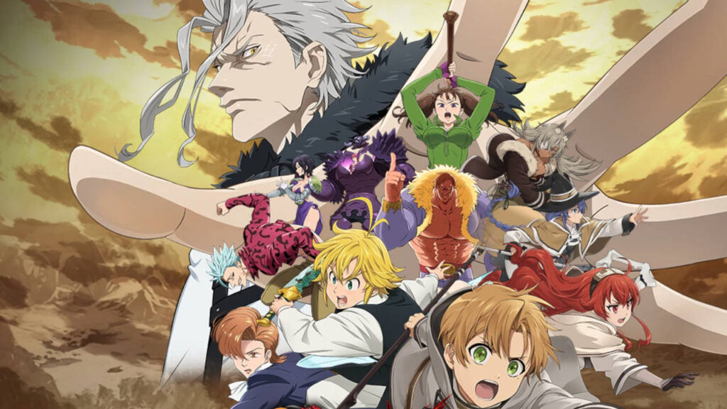 Juego de Nanatsu no Taizai tendrá colaboración con Mushoku Tensei