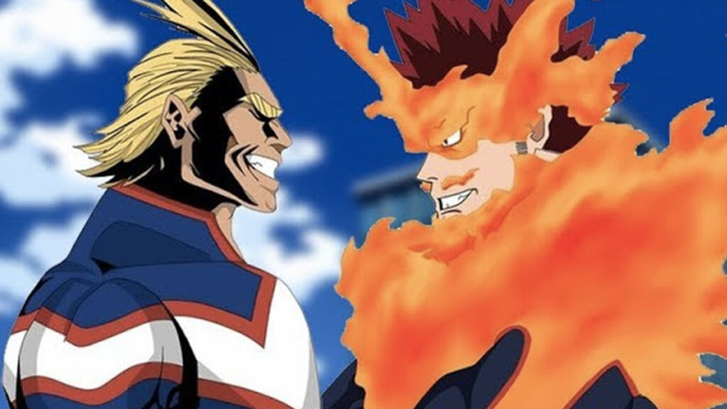 My Hero Academia: el último capítulo del manga nos mostró una victoria de Endeavour sobre All Might, y no te imaginarías cómo es que fue.