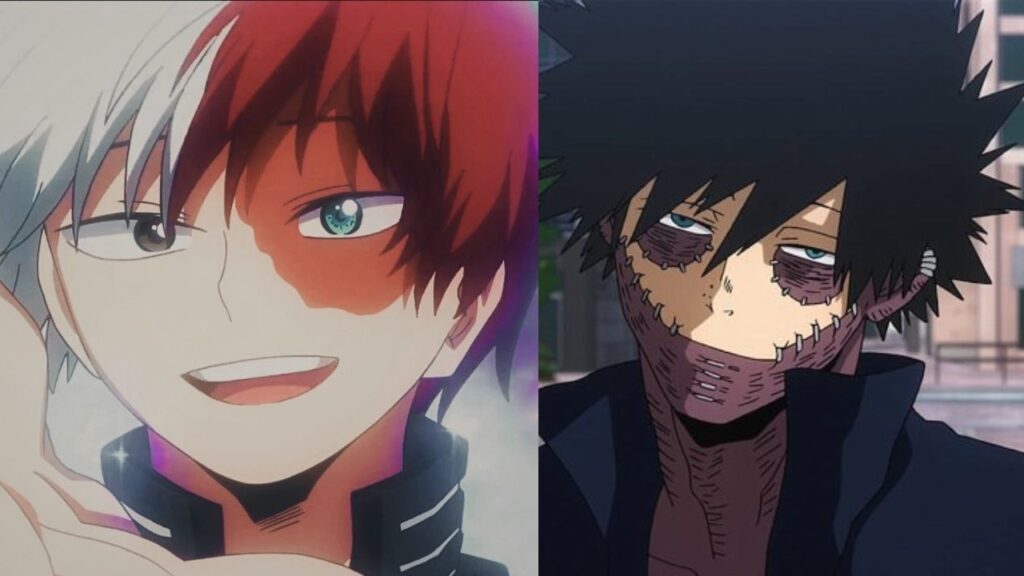 My Hero Academia: Dabi t Todoroki se reúnen.