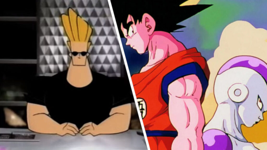 Dragon Ball Z y Johnny Bravo tuvieron un crossover y aquí está la prueba