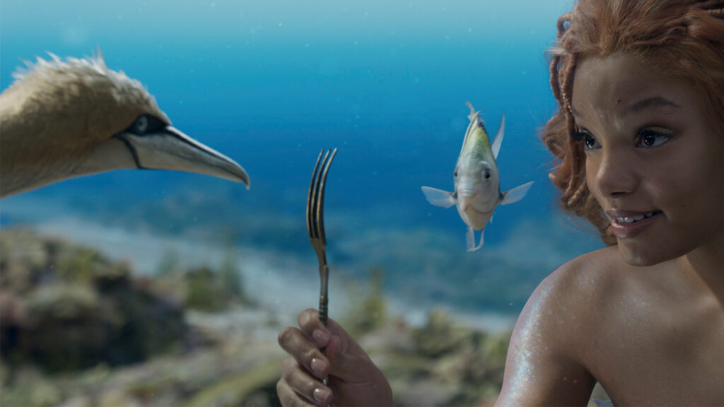 La Sirenita se mantiene muy similar a la historia original