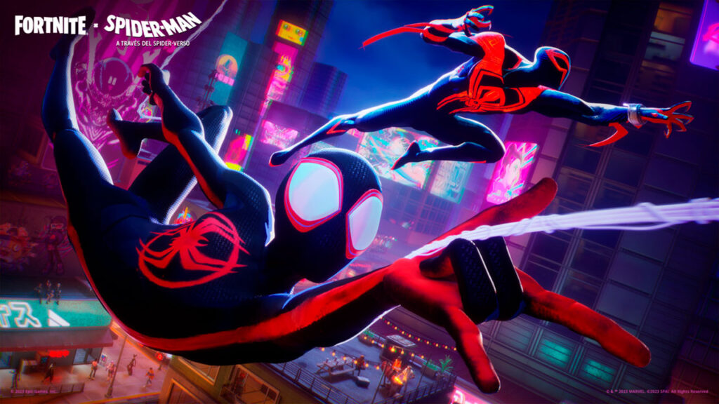 Spider-Man: A Través del Spider-Verso llega a Fortnite