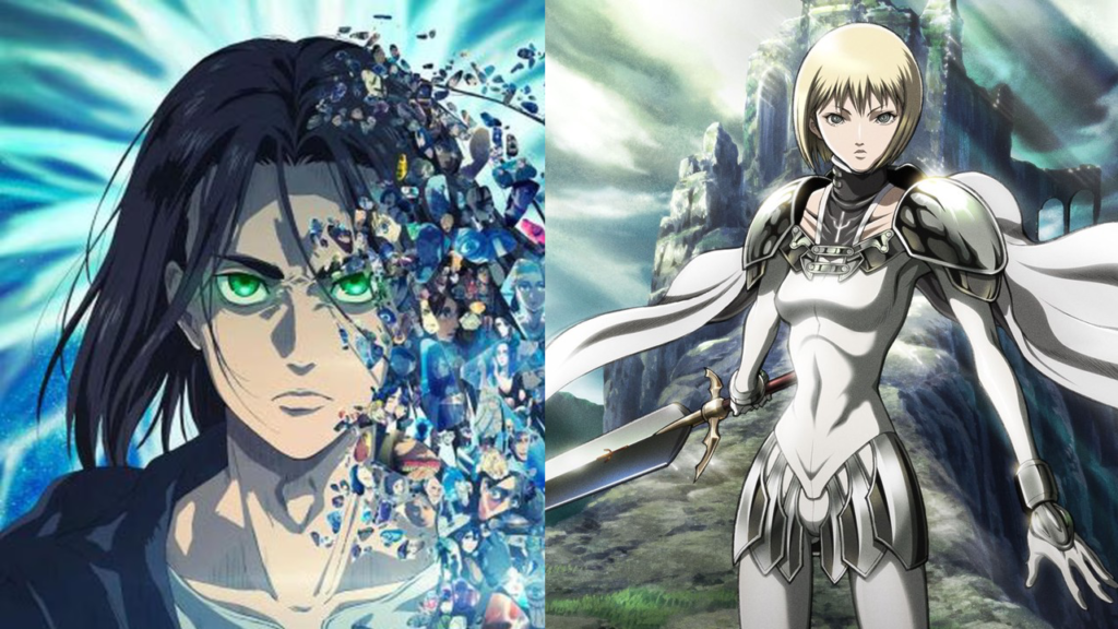 Te presentamos los mejores anime de fantasía oscura medieval desde Attack on Titan a Claymore, también te comentamos dónde verlas.