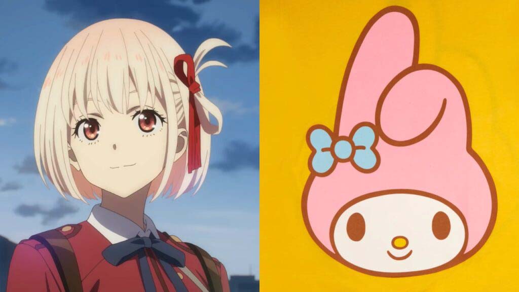 Lycoris Recoil y Sanrio tendrán una adorable colaboración este junio de 2023, podremos ver a Kuromi y Melody con Takina y Chisato.