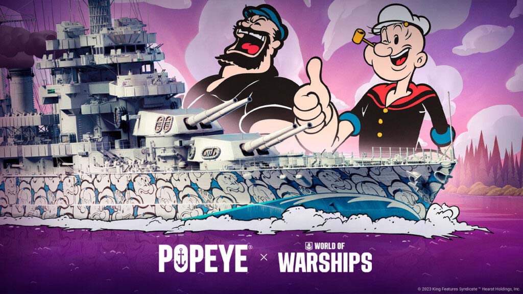 World of Warships x Popeye