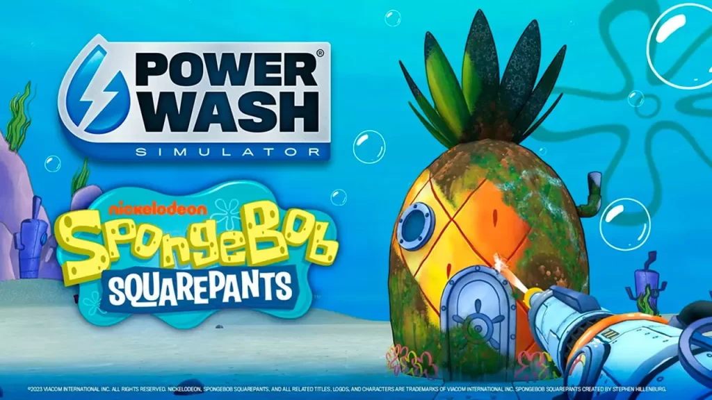 PowerWash Simulator recibe contenido de Bon Esponja