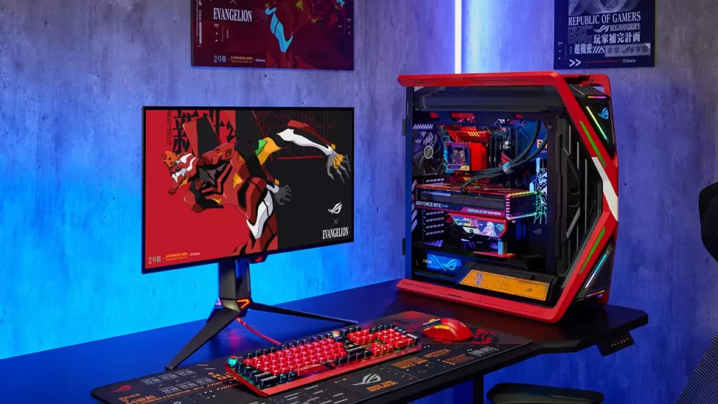 ¡Ya te la sabes! Asus lanza nueva línea en colaboración con Evangelion