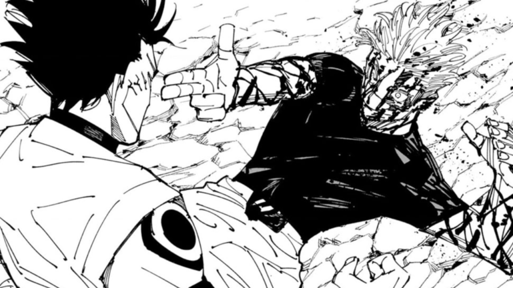 Jujutsu Kaisen: 227- La batalla entre Gojo y Sukuna se intensifica, no sólo es la guerra de dominio sino también nuevas técnicas ocultas.