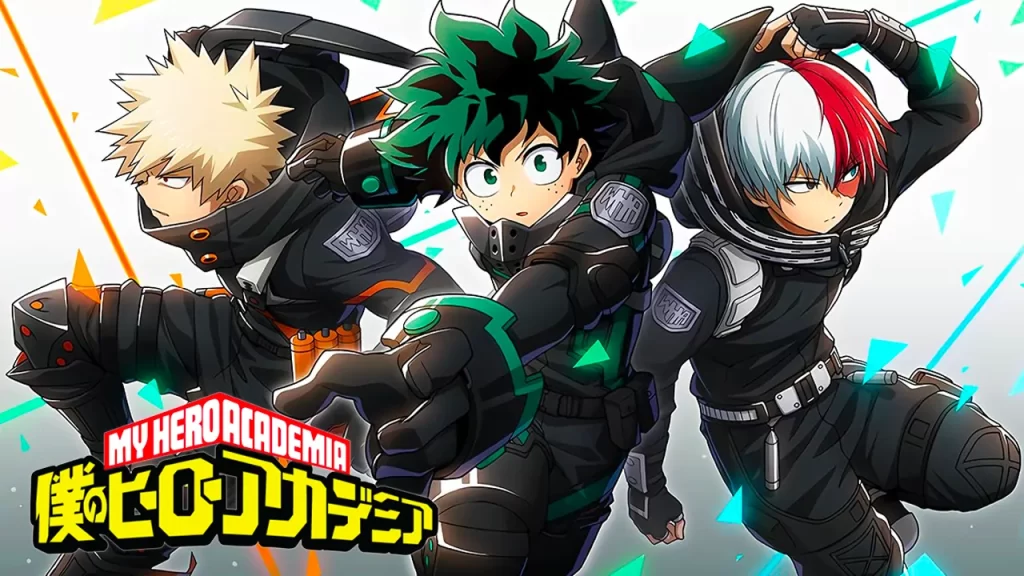 Autor de My Hero Academia celebra el verano con nueva ilustración con Deku, Bakugo y Todoroki